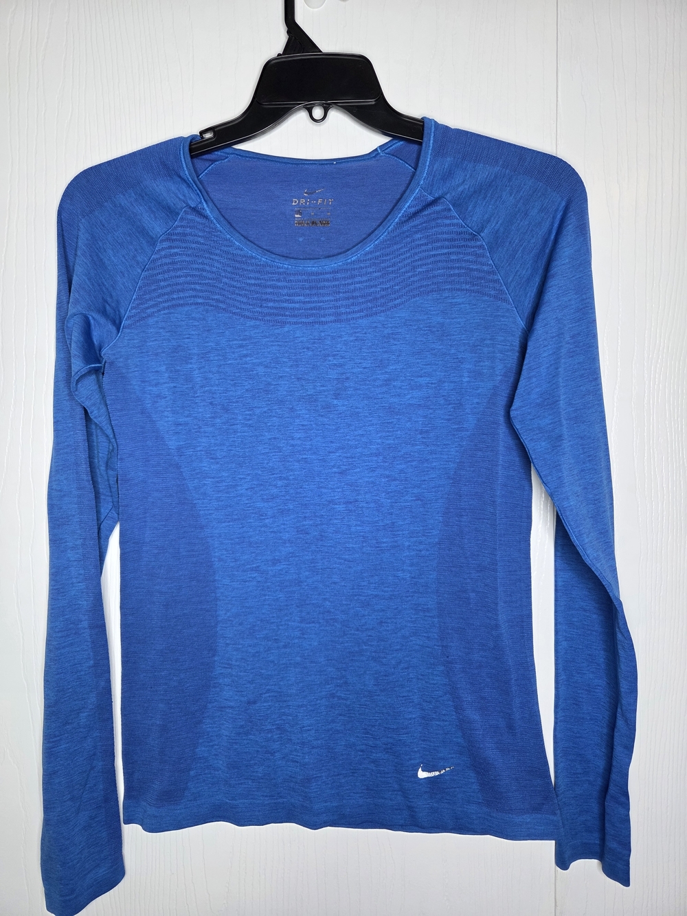 Nike Long Sleeve Dri-FIT Top - Royal Blue-M